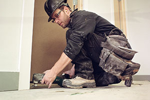 Cloison, joints et peinture